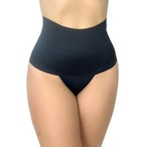 Calcinha Cinta Elastico 17cm Compressão Confortável Modeladora de Cintura Lingerie Funcional