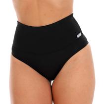 Calcinha Cinta Fristyle Microfibra Preto Cós Alto Modeladora Calcinha Cinta Fristyle Microfibra Preto Cós Alto Modeladora