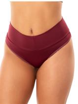 Calcinha Cinta Modeladora Cós Alto Duplo Cintura Alta Tanga Conforto Lingerie Feminina 0037 Calcinha Cinta Modeladora Cós Alto Duplo Cintura Alta Tanga Conforto Lingerie Feminina 0037