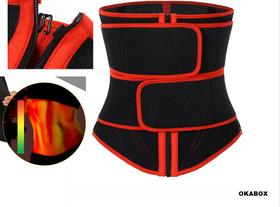 Calcinha Cinta Modeladora Zero Barriga Cintura Alta (Veste 42-44)