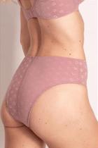 Calcinha Cintura Alta com Laterais Médias e Reforço Frontal em Microfibra Trabalhada com Fio Lycra - Duloren Calcinha Cintura Alta com Laterais Médias e Reforço Frontal em Microfibra Trabalhada com Fio Lycra - Duloren