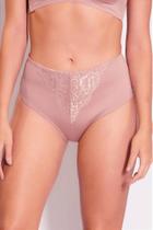 Calcinha Cintura Alta Com Renda Control Top Duloren - Modelagem e Conforto Calcinha Cintura Alta Com Renda Control Top Duloren - Modelagem e Conforto