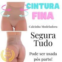 Calcinha Cintura Fina Cinta Modeladora Compressão Mirna - Silvest Lingerie