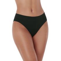 Calcinha Comfort sem Costura Preta Zee Rucci