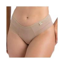 Calcinha Corpo Nu Microfibra Lateral Dupla 610 Chocolate