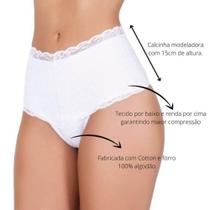 Calçinha Cos Alta Branca Calçinha Cos Alta Branca