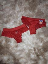 Calcinha cós na Lycra e renda atrás G Calcinha cós na Lycra e renda atrás G