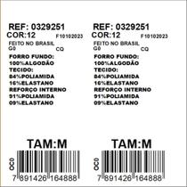 Calcinha culote control zero barriga 329251 dilady preto m