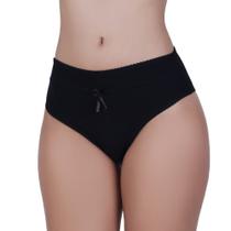 Calcinha de Algodão Tanga Cós Alto Duplo Modeladora Pós Parto - c6 CALCINHA RAQUEL