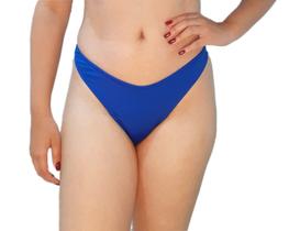Calcinha de biquini asa delta azul fio dental avulsa Calcinha de biquini asa delta azul fio dental avulsa
