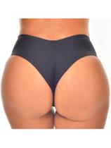 Calcinha de Biquini Avulso Cintura Média Fio Duplo Empina Bumbum