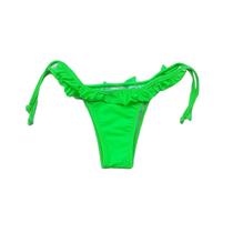 Calcinha de biquíni cortininha com babado