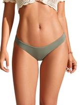 Calcinha de Biquíni CRZ YOGA Cintura Baixa Cheeky Verde XL