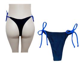 Calcinha de biquini fio dental avulso duas cores biquíni fio dental