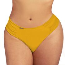 Calcinha de biquíni fio duplo cintura alta plus size borboleta