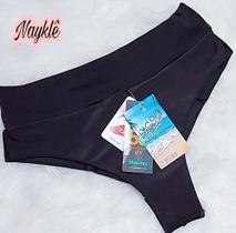 Calcinha De Biquíni Hot Paint Fio Duplo Cintura Alta