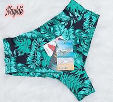 Calcinha De Biquíni Hot Paint Fio Duplo Cintura Alta