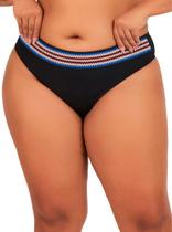 Calcinha de Biquíni, Sunquíni Plus Size, Preto, Tams. 52 e 54