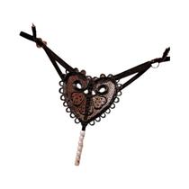 Calcinha De Cintura Baixa Com Pérolas E Massagem Para Mulheres, G-String Sexy Com Alças Finas