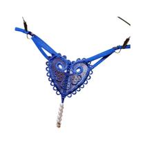 Calcinha De Cintura Baixa Com Pérolas E Massagem Para Mulheres, G-String Sexy Com Alças Finas