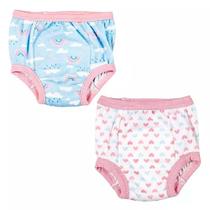 Calcinha de Desfralde Buba 2 Unidades Rainbow Tamanho Médio