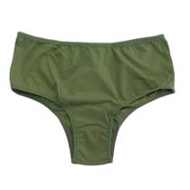 Calcinha de lingerie adulto cintura alta de microfibra
