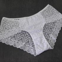 Calcinha de Renda Cor:BrancoTamanho:M