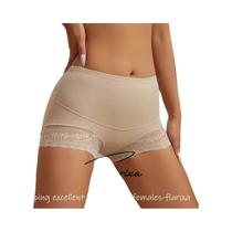 Calcinha De Renda De Cintura Alta Para Mulheres, Antiatrito, Boxer De Renda, Levanta Bumbum, Estilo