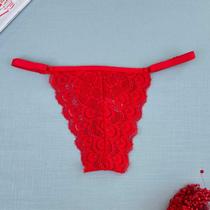 Calcinha De Renda Sensual Com Regulagem String Lingerie Calcinha De Renda Sensual Com Regulagem String Lingerie