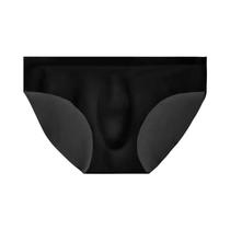 Calcinha de seda gelada transparente masculina, cueca sexy, cueca respirável, calcinha de verão, 1pc - NONE