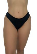 Calcinha de Tecido Canelado Feminino Tanga Conforto Fio Dental - c14 CALCINHA PIETRA