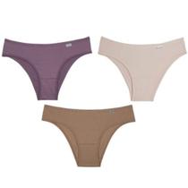 Calcinha Del Rio Algodão Ref.51364- Kit Com 3