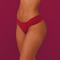 Calcinha Diva Donna Fio Dental Duplo Drapeada em Microfibra 5388 C/3