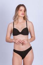 Calcinha e Sutiã de Algodão Luxury - Stella Bernardi