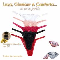 Calcinha em microfibra.