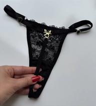 Calcinha em Renda Fio Playboy - Conforto e Sensualidade