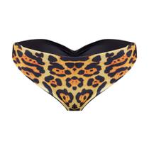 Calcinha Empina Bumbum Dupla Face - Onça com Preto Calcinha Empina Bumbum Dupla Face - Onça com Preto