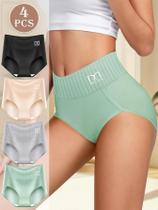 Calcinha Feminina de Algodão - Cintura Alta, Conforto e Controle de Barriga Calcinha Feminina de Algodão - Cintura Alta, Conforto e Controle de Barriga