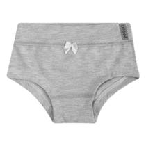 Calcinha Feminina Infantil Malha Cotton Macia Crianças Meninas 2 À 8 Anos Em Algodão Roupa Íntima Cores