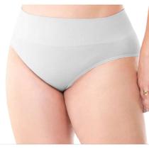 Calcinha Feminina Plus Size Poliamida Cós Largo Premium 201