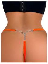 Calcinha feminina RoseSeek Sparkling Butterfly G String Orange Calcinha feminina RoseSeek Sparkling Butterfly G String Orange