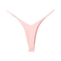 Calcinha Feminina Sexy Cintura Baixa Com Fenda Alta G String Algodão Sem Costura Felinus