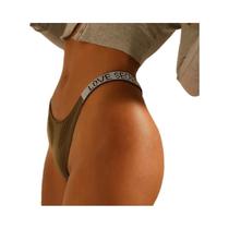 Calcinha Feminina Sexy com Strass e Diamante - Tanga Cintura Baixa (P-GG)