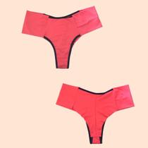 Calcinha Fio conforto, Cós alto, Tamanho Plus Size, numeração 48, Poliamida