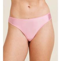 Calcinha Fio Dental Acabamento Invisível Acetinada Rosa 00370880 Hope Calcinha Fio Dental Acabamento Invisível Acetinada Rosa 00370880 Hope