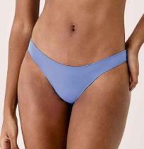 Calcinha fio dental acabamento invisivel em microfibra - azul lencois 37840 - Hope