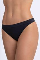 Calcinha Fio Dental Adulto Lisa Loba Preta