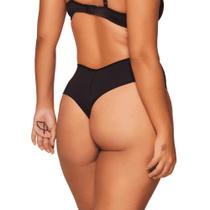 Calcinha Fio Dental Alta Lateral Microfibra Liebe - 201702