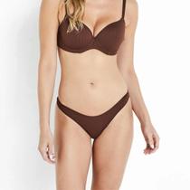 Calcinha Fio Dental Cintura Baixa Canelada Liz 50303