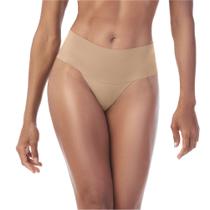 Calcinha Fio Dental Cós Largo Corte a Laser Bege - Zee Rucci Calcinha Fio Dental Cós Largo Corte a Laser Bege - Zee Rucci